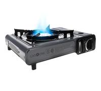 Gas One Portable Butane Camping Stove with Case: Automatic Ignition, Precise Heat Control - Camping & Tailgating and Outdoor Cooking