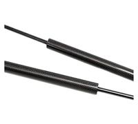 gas para portón Para Hyundai Para Santamo | Para UG Station Wagon 1997-2003 Soportes De Puntales De Gas Para Amortiguador De Maletero Trasero(Black carbon fiber)