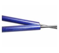 gas para portón Para Hyundai Para Santamo | Para UG Station Wagon 1997-2003 Soportes De Puntales De Gas Para Amortiguador De Maletero Trasero(Blue carbon fiber)