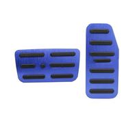 Gas Pedal Almohadilla Para Jazz 2011-2020 3 Colores Cubierta Del Pedal Acelerador Combustible Freno Coche 2 Unids/set AT(Blue)
