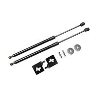 Gas portón Trasero Maletero Para Hyundai Tiburon Coupe RC RD 1996-2001 Capó Delantero Modificado Resorte Gas Fibra Carbono Soportes Elevación Puntales Amortiguadores Varilla(Normal black)