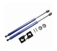 Gas portón Trasero Maletero Para Hyundai Tiburon Coupe RC RD 1996-2001 Capó Delantero Modificado Resorte Gas Fibra Carbono Soportes Elevación Puntales Amortiguadores Varilla(Blue carbon fiber)
