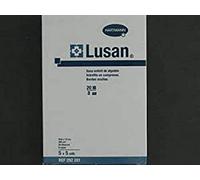 GASA LUSAN 20X20CM 25 UDS, Negro, Estándar