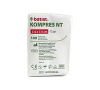 Gasa no tejida, No esteril 7,5 x 7,5 cm 100 uds