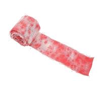 Gasa Sangrienta para Cosplay, Vendaje Sangriento Portátil para Fiesta de Halloween, Decoración Elástica, Accesorios Divertidos que Dan Miedo para Ventana