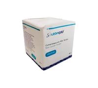 Gasas de Tejido sin Tejer RUBBERGOLD® 4 x100 Uds Plegadas, 4 capas, No estériles cara, ojos y cuerpo. (5 x 5)