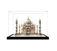 Gase acrílico transparente para Le-go 10256 modelo Taj Mahal, caja transparente, caja de almacenamiento, caja expositora, compatible con modelo 10256 (solo vitrina) (acabado espejo-3 mm)