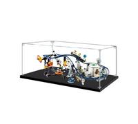 Gase acrílico transparente para Le-go 31142 modelo de montaña rusa, caja transparente, caja de almacenamiento, caja expositora, compatible con modelo 31142 (solo vitrina, 2 mm)