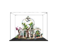 Gase acrílico transparente para Le-go 41757 modelo de jardín botánico, caja transparente, caja de almacenamiento, caja expositora, compatible con modelo 41757 (solo vitrina, 3 mm)