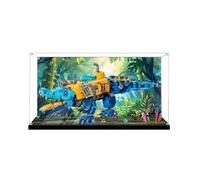 Gase acrílico transparente para Le-go 71512 modelo submarino de cocodrilo, caja transparente, caja de almacenamiento, caja expositora, compatible con modelo 71512 (solo vitrina) (versión de fondo -2)