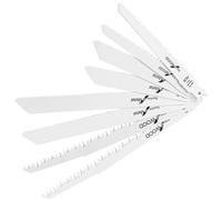 Gasea 8 piezas Hojas Sierra Sable, Hojas de Sierra Recíproca Alternativa con Estuche de Almacenamiento Accesorios de Sierra de Sable para Madera Metal PláStico