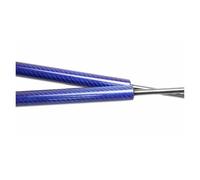 Gasfeder Maletero Dämpfer Amortiguadores Gas Para Maletero Para Mazda CX-7 CX7 2006-2012 SUV, Soportes Elevación Amortiguadores EG2163620D EG2162620D Amortiguadores Maletero(Blue carbon fiber)