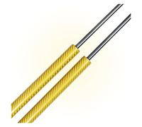Gasfeder Maletero Dämpfer Para Acty HH3 HH4 Para Van 1988-1999 74820-SJ8-J74 Soporte Elevación Del Amortiguador Gas Del Portón Trasero Amortiguadores Maletero(Yellow Cabron Fiber)