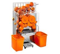 Gasfrit Exprimidor de Naranjas Automático Profesional 20 Naranjas/Min - Exprimidor Eléctrico Industrial en Acero Inoxidable, 200 W, Uso Hostelería