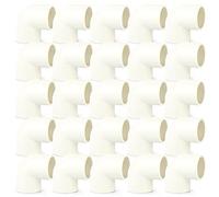 GASHER 20PCS PVC Cleanout Plug 20mm BSP Macho, Adaptador de tapa de extremo, el cierre de tuberías Plug para el hogar o industrial, fontanería línea de agua, sistema de tuberías de drenaje