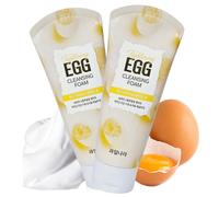 GASHINA STORY Espuma Limpiadora Reafirmante con Huevo (Renovadora) Reafirmante y Minimizadora de Poros 130 g/4,58 oz Kwailnara (Paquete de 2)