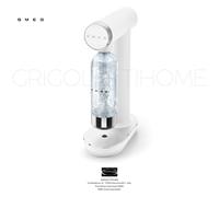 Machine à soda et à eau gazeuse Smeg SKC01WHM blanche