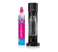 Gasificador SodaStream Para Agua Con Gas Gaia Negro + Cilindro + Botella Fuse 1L