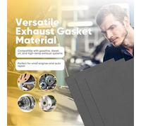 Gasket Material - 6 Piece Oil Gasket | Heat-Resistant Sealing Material with High-Temperature Protection for Bike, Car, Motorcycle, Automotive Repair, Engine, Maintenance