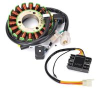 Gasket para moto Stator Coil Regulator Rectificador Compatible con GN 250GN250E 1982-1994(B)