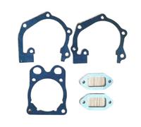 Gasket Set 5pcs / 7pcs para Crankshaft Cylinder Intake y Seal de aceite Compatible con HUS K750 K760 K770 Concrete Cut-Off Rail Saw(5 pcs NO oil seal)