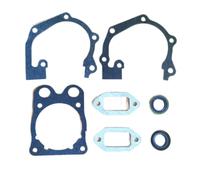 Gasket Set 5pcs / 7pcs para Crankshaft Cylinder Intake y Seal de aceite Compatible con HUS K750 K760 K770 Concrete Cut-Off Rail Saw(7 pcs With oil seal)