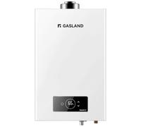 GASLAND Gasmart C - Calentador de agua a gas doméstico de 12 L, GS318LP propano/butano instantáneo (28-50 mbar, interior, bajo NOx, caldera de gas sellada para baño, cocina, cuarto de lavado