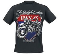 Gaslight Anthem - T-Shirt (Uomo Black -X) Gaslight Anthem - Hmy 45