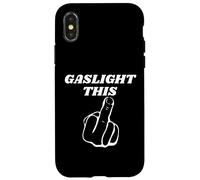 Gaslight Este Humor Sarcástico Vulgar Dedo Medio Divertido Uno Carcasa para iPhone X/XS