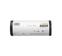 GASMIS Bolsas de basura 240l-10 unidades | Bolsas de basura reciclables extragrandes 70 µm, resistentes al desgarro y herméticas | Para contenedores, jardín y desescombro | Certificación Blue Angel