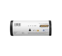 GASMIS Bolsas de basura con cordón 120l-15 unidades | Bolsas de basura reciclables 70 µm, extremadamente resistentes a las roturas | Para jardín, hogar y comercio | Certificación Blue Angel