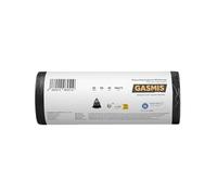 GASMIS Bolsas de basura con cordón 60 l - 20 unidades | Bolsas de basura reciclables 45 µm, extra resistentes y a prueba de fugas | Para el hogar y el jardín | Certificación Blue Angel