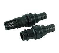 GASMIS Juego de accesorios de manguera de aspiración de 1 pulgada AG - Manguera de aspiración para construir uno mismo - Juego de accesorios de manguera de aspiración con cesta de succión y válvula