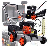 Gasolina Escarificador Areators 4,8kW Cortacésped Bodenlüfter 38cm Cesta Tolva