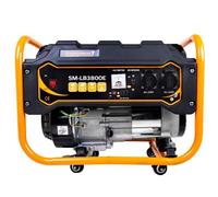 Gasolina Generador Eléctrico 3300W Con 7PS de Emergencia 3,3kW Carrete Cobre