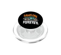 Gasoline Forever Funny Gas Cars Saying PopSockets PopGrip para MagSafe