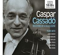 GASPAR CASSADÓ: 10 Original Albums [CD de audio] Gaspar Cassadó and Bach, Schumann, Dvorak, Lalo, Saint-Saens, Ravel, Schubert
