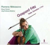 Gaspard Fritz Gaspard Fritz: Violin Sonatas (1756) (CD) Album Digipak