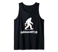 Gasquatch Hilarante Bigfoot Tooting tee A Gassy Sasquatch Camiseta sin Mangas