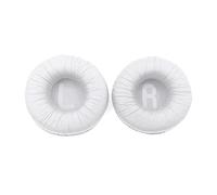 GASSDINER Funda para Auriculares, Almohadillas Cascos, 1 par de Almohadillas de Espuma de Repuesto para Almohadillas para JBL Tune600 T500BT T450 T450BT JR300BT Auriculares de 70 mm, Color Blanco