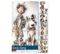 Gassi-Gang (Wandkalender 2026 DIN A3 hoch), CALVENDO Monatskalender: Ein haariges Vergnügen über das alltägliche Abenteuer auf vier Pfoten und zwei überforderten Beinen.