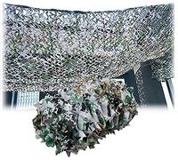 GASSNAKE Red de Camuflaje Sitong 150D para persianas de Caza, Woodland, 3x3m=9.84x9.84ft