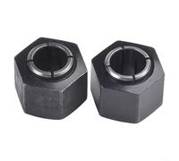 Gastagrav Juego de pinzas de enrutador de 12 mm y 12,7 mm, construcción de metal compatible con DW621 DW616 DW618 DW621K DW616M Bosch-Power Tools para una sujeción precisa de brocas