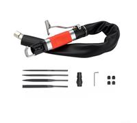 Gastagrav Pulidora neumática de aire 7200 BPM para desbarbado de metal, cuerpo de aluminio, entrada de aire de 0,6 cm, carrera de 5 mm, diseño compacto