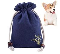 Gastas para perros, ceniza para mascotas - Recuerdo para perro, para gatito para cenizas - Bolsas ligeras para perros Memorial Dog, Keepsake Dog Ashes, Cat Pet Ashes Pouch Diseño de cordón