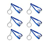 Gastes Clip de Limpieza, Herramienta de Limpieza de Gafas Solar | 6 Piezas Gorra de espectáculos Borrador de Dactilares con Llavero,Accesorios de Gafas portátiles Herramienta de sin raspado p