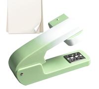Gastita para folletos - Graplera manual de brazo giratorio de 360 grados, herramienta de grapado de escritorio de alcance profundo | Pescado de 20 hojas de servicio de 20 hojas Binder, grapadora erg