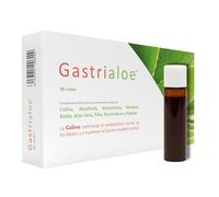 Gastrialoe Complemento Alimenticio a Base de Colina, Alcachofa, Bromelaína, Bardana, Boldo y Aloe Vera - Paquete de 20 x 10 ml - Total: 200 ml