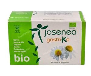 GastriKa Infusiones, Digestivas con Salvia, Manzanilla y Menta, 20 Sobres. Pack de 3