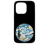 Gastro con cáscara de caracol - Van Gogh Starry Night Style Carcasa para iPhone 15 Pro